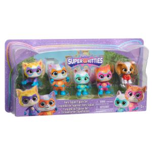 Super Kitties Геройски отряд 5 фигури