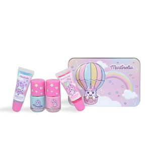 Martinelia Комплект гланц за устни и лак за нокти LITTLE UNICORN 5 части