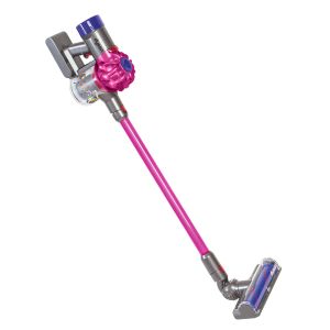 Casdon Интерактивна играчка Безжична прахосмукачка Dyson Розова
