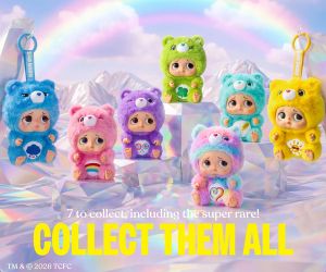 Zuru Sad Baby Плюшен ключодържател Care Bears 