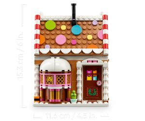 LEGO® Iconic Празнична джинджифилова къща 40809 