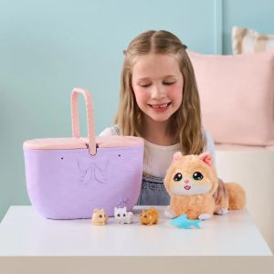 Little Live Pets Интерактивна играчка Коте с бебета Mama Surprise 